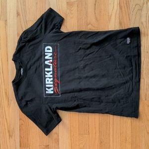 Kirkland Signature Unisex Logo Tee, Black